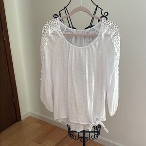 Elegant White Women's Top
